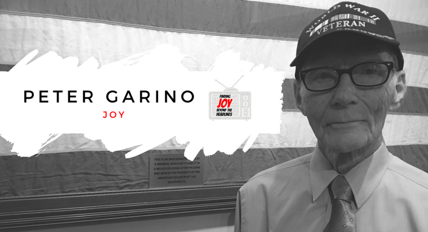 JOY: Peter Garino
